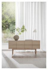 Moresby Sideboard - White pigmented oak