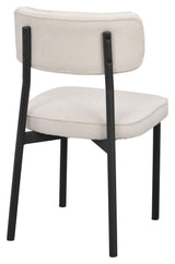 Paisley Dining Chair - Light beige