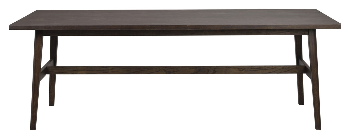 Plainfield, dining table 220x100 - brown/oak