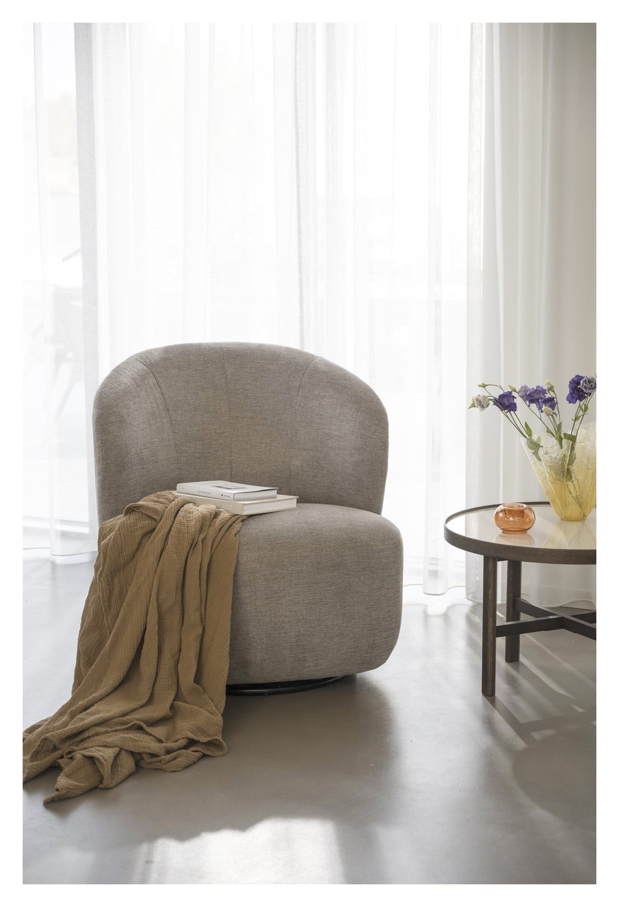 Roselawn, armchair - beige