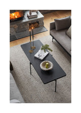 Shelton Coffee table, Black lacquered ash, L145