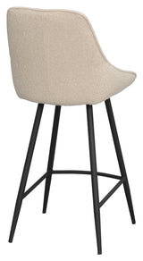 Sierra, bar stool - beige/bouclé