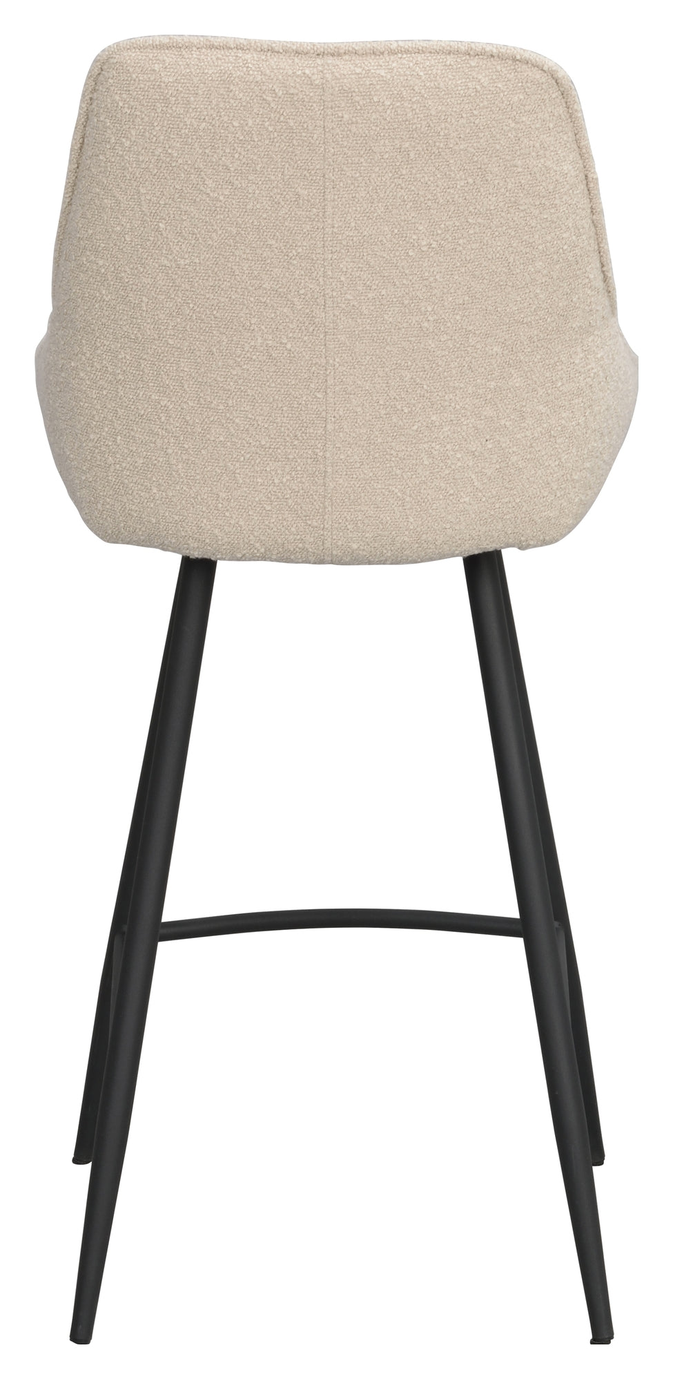 Sierra, bar stool - beige/bouclé