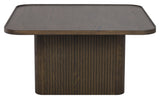 Sullivan, coffee table 80x80 - brown/oak