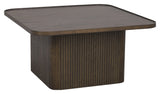 Sullivan, coffee table 80x80 - brown/oak