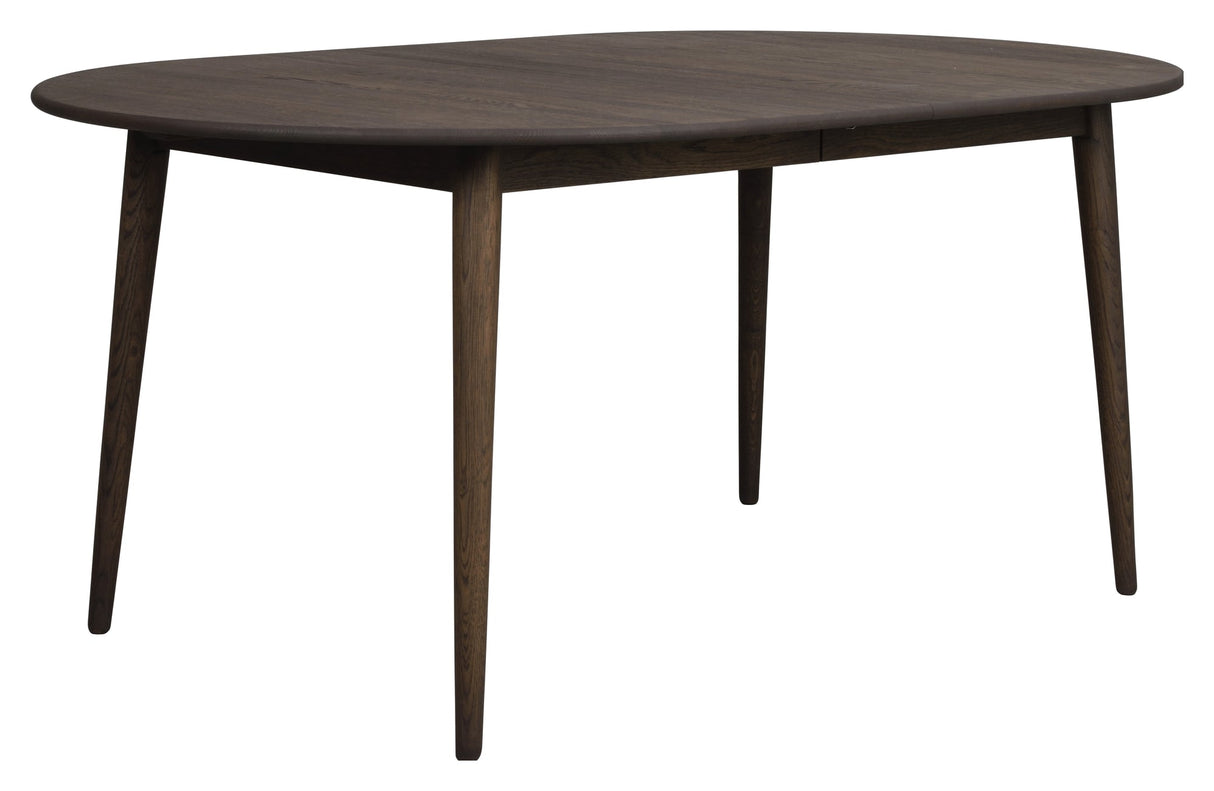 Tyler, dining table oval 170x105, brown/oak