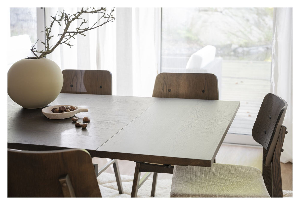 Westville Dining Table - Brown oak