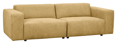 Willard, 3-pers. Sofa - Yellow