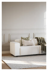 Willard, 3-pers. Sofa - white