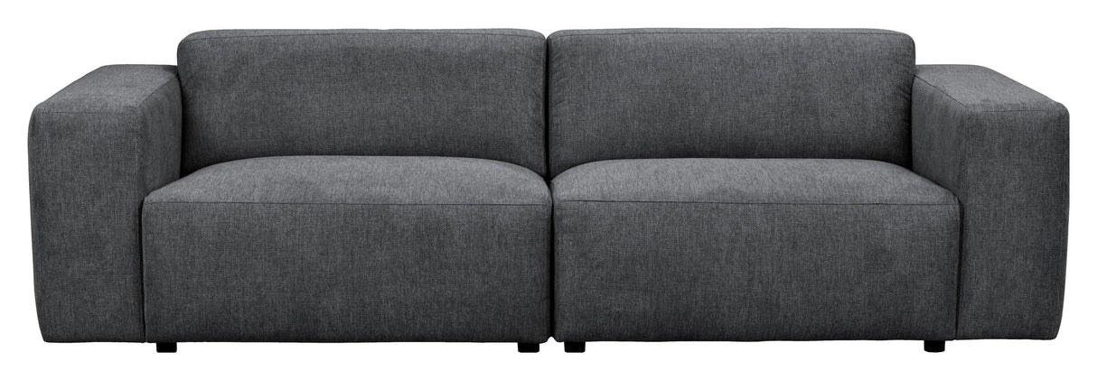 Willard, 3-pers. Sofa - dark gray