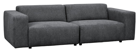 Willard, 3-pers. Sofa - dark gray