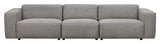 Willard, 4-pers. Sofa - gray/beige