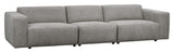 Willard, 4-pers. Sofa - gray/beige