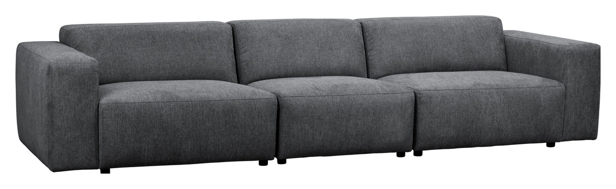 Willard, 4-pers. Sofa - dark gray