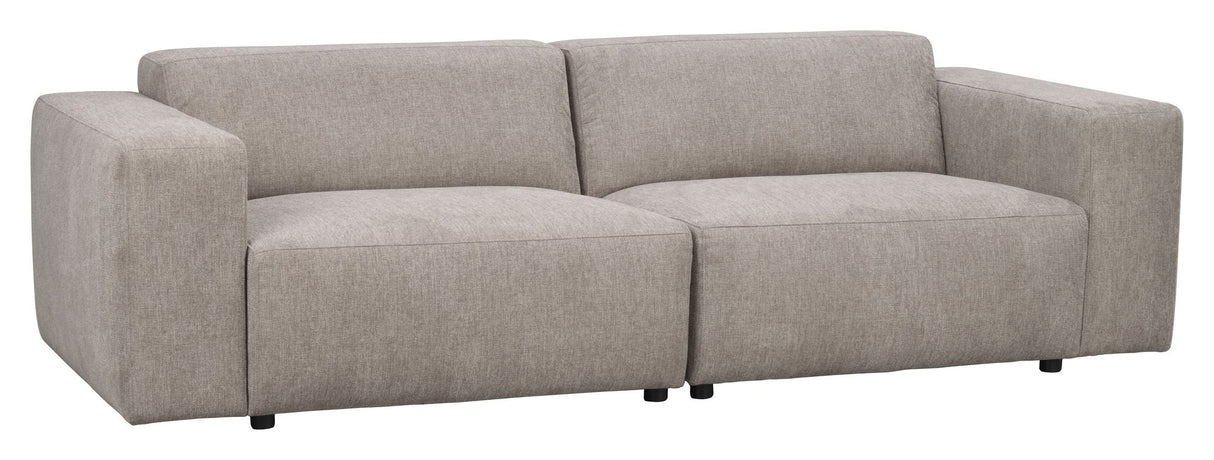 Willard Sofa 3-seater, Beige fabric