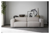 Willard Sofa 3-seater, Light beige fabric