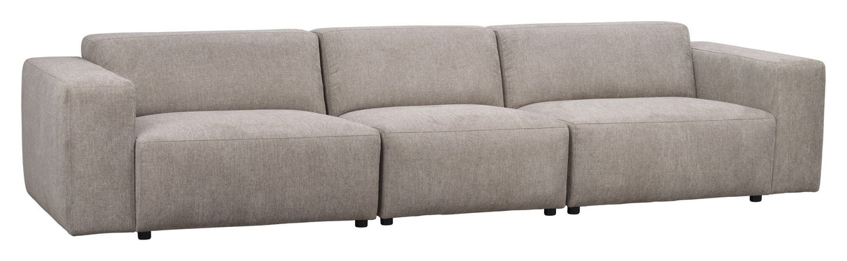 Willard Sofa 4-pers. Beige fabric