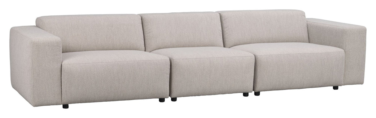 Willard Sofa 4-pers. Light beige fabric