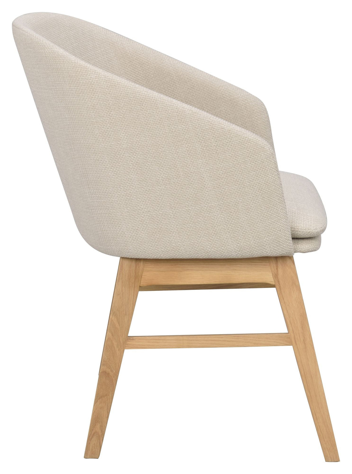 Windham Dining Chair - Beige/Oak