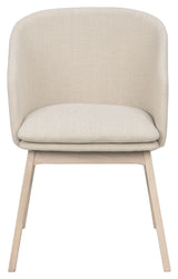 Windham Dining Chair - Beige/White Pigmented