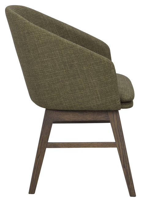 Windham Dining Chair - Green/Brown