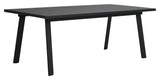 Winnipeg Dining Table - Black Oak