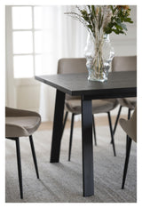 Winnipeg Dining Table - Black Oak