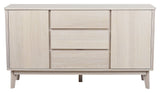 Yumi Sideboard, white washed oak veneer