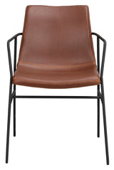 Huntingbay armchair Brown PU