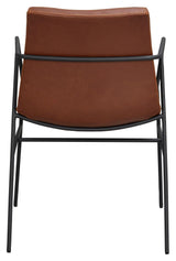 Huntingbay armchair Brown PU