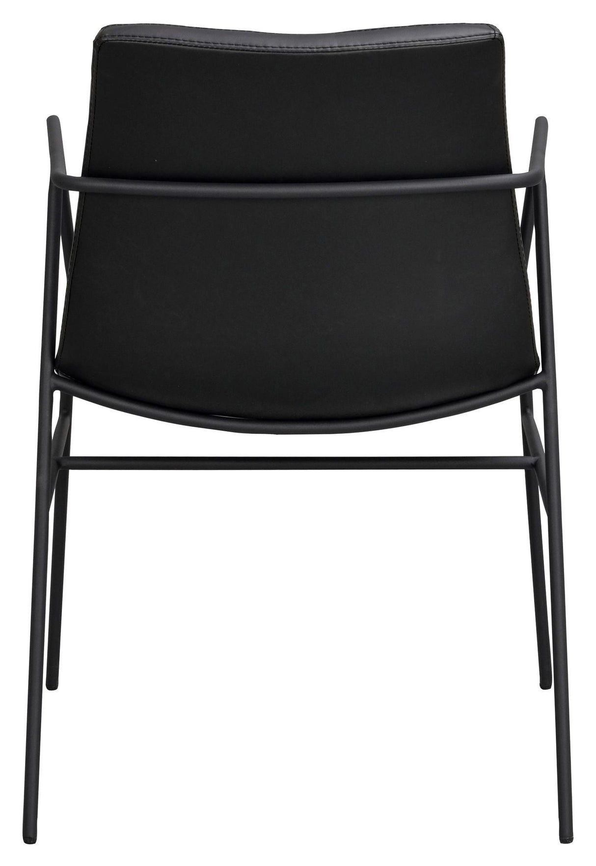 Huntingbay Dining chair with arm Black PU