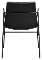 Huntingbay Dining chair with arm Black PU