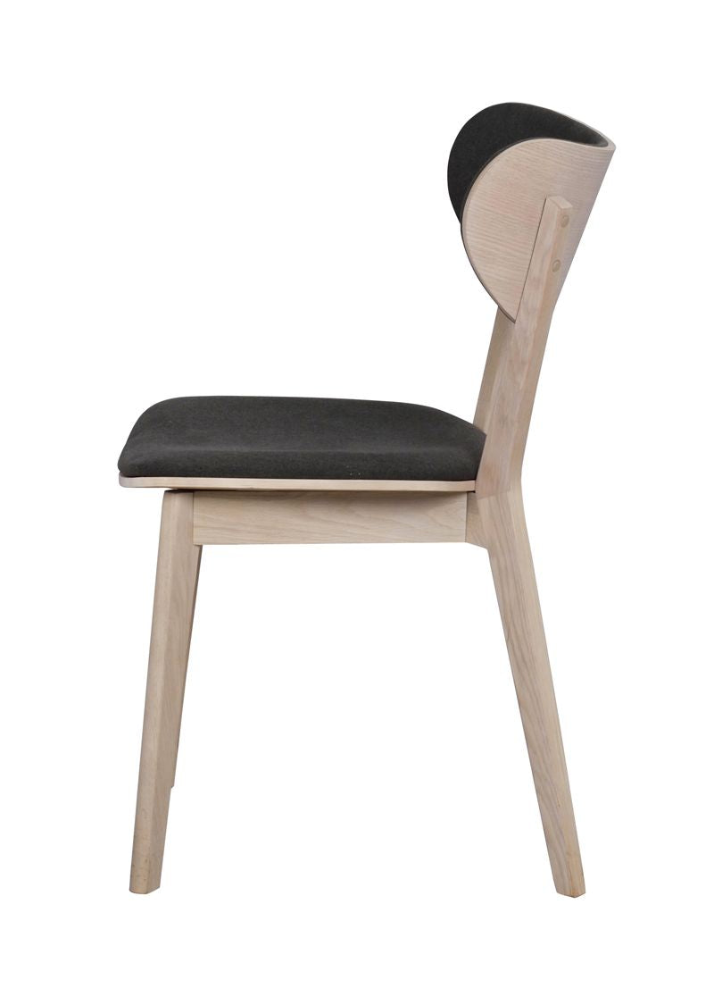 Kato Dining Chair, Oak/Light Gray