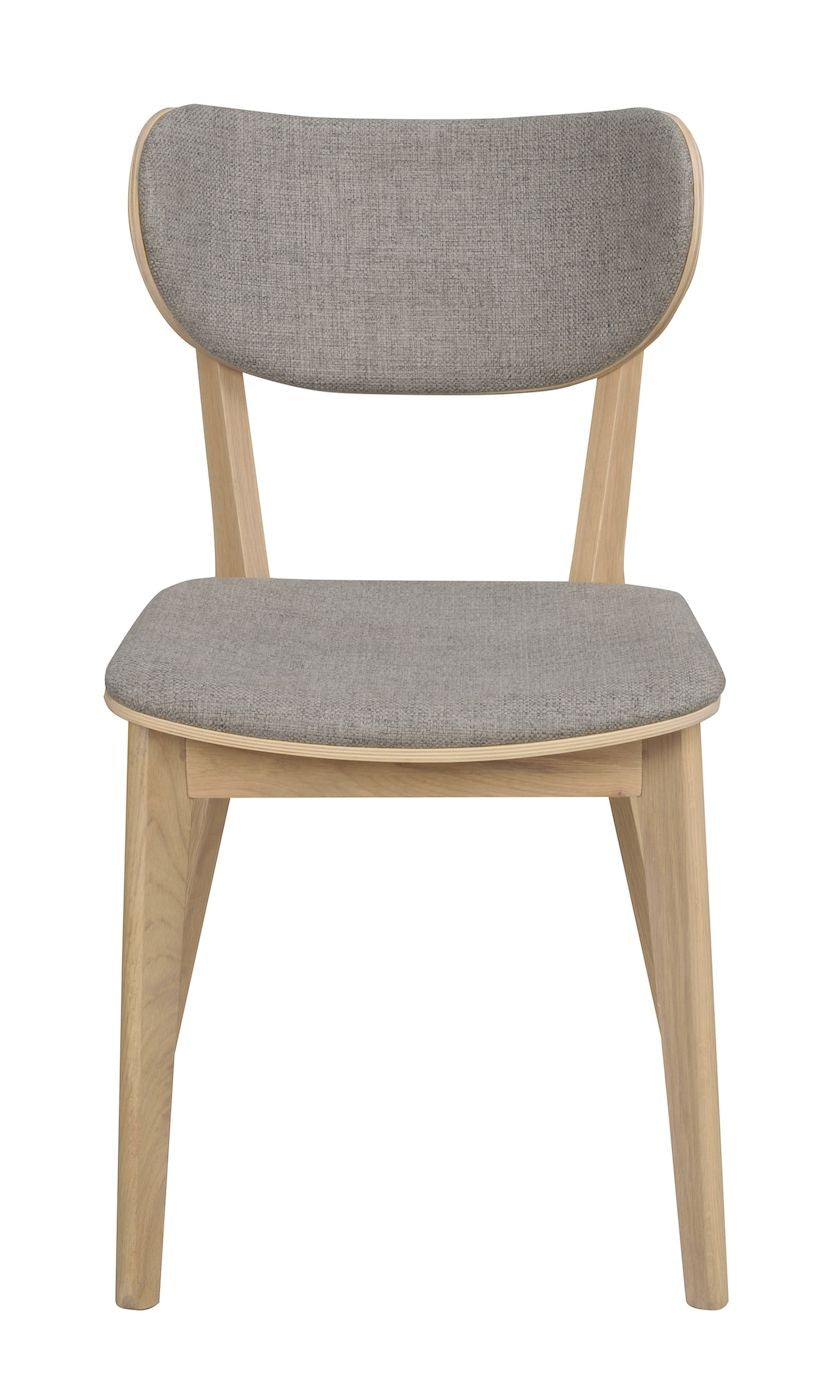 Kato Dining Chair, Oak/Dark Gray