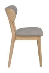 Kato Dining Chair, Oak/Dark Gray