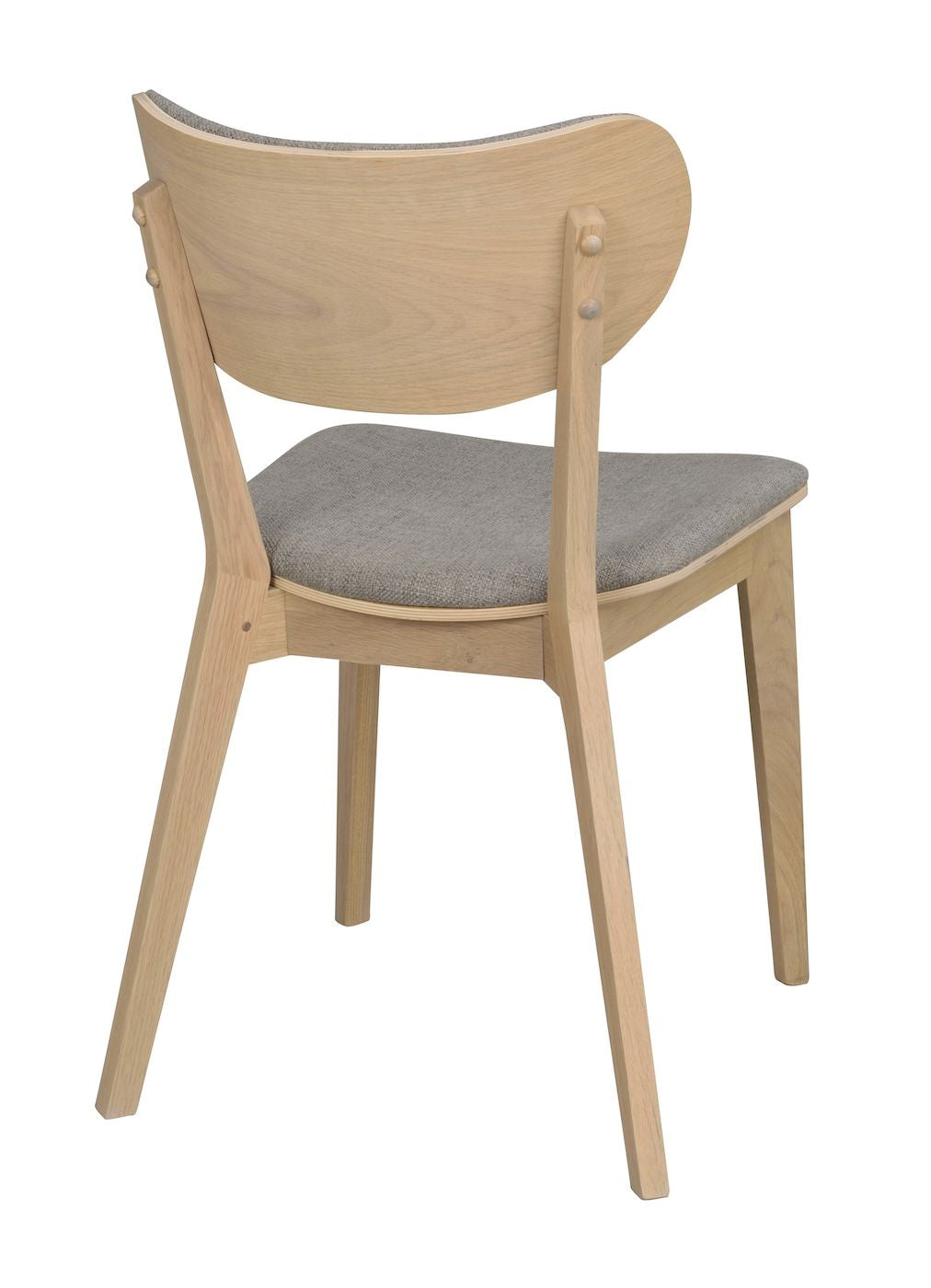 Kato Dining Chair, Oak/Dark Gray