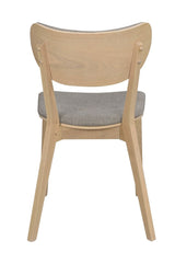 Kato Dining Chair, Oak/Dark Gray