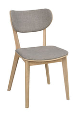 Kato Dining Chair, Oak/Dark Gray