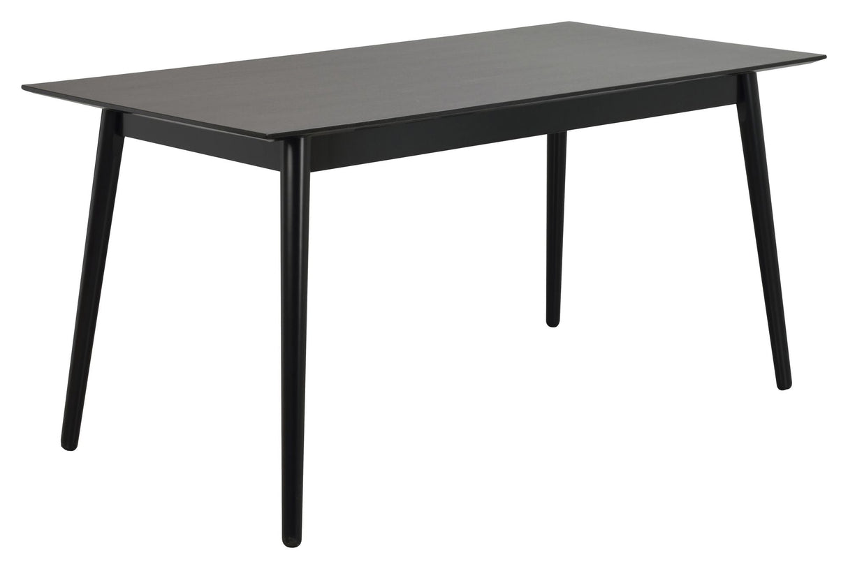 Lotta Dining Table, 140x90, Black Ash Veneer