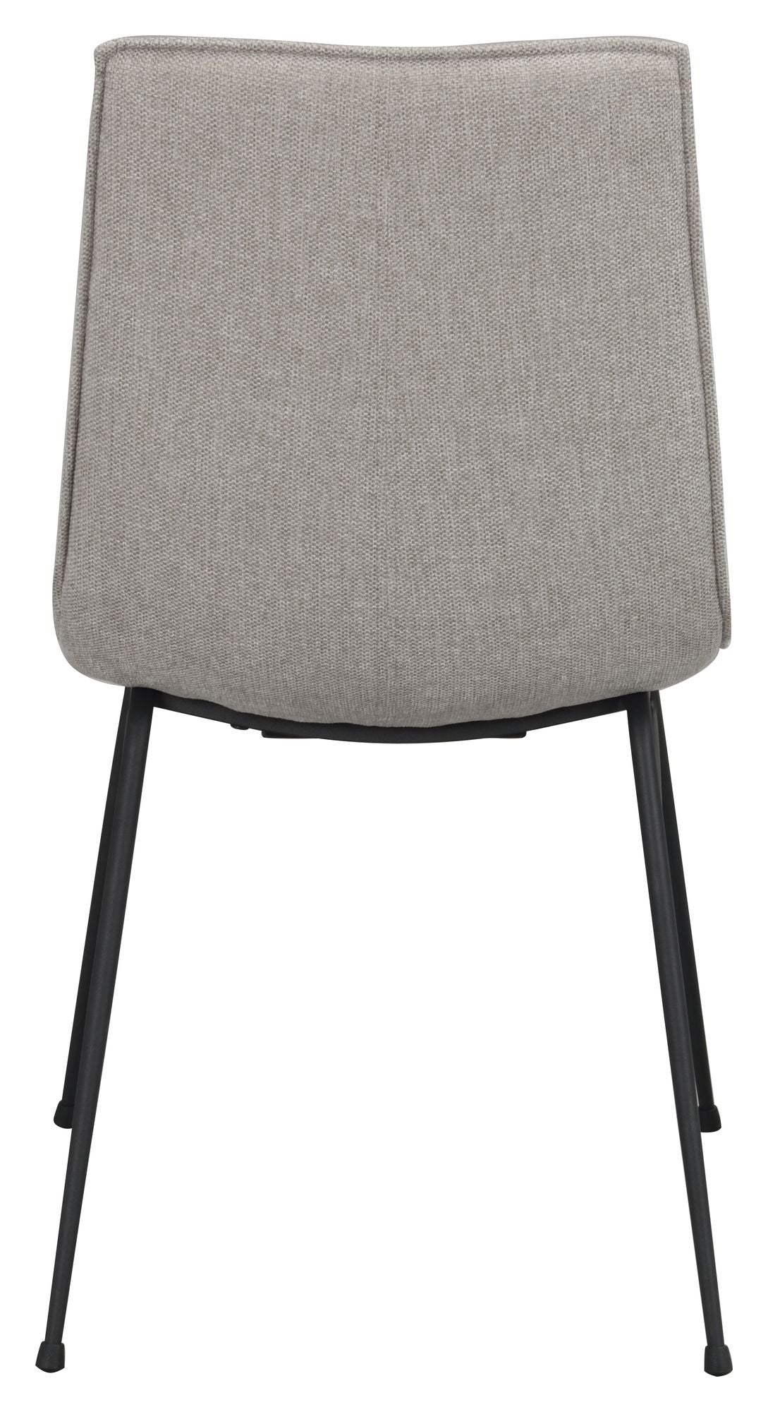 Lowell Dining chair, Gray fabric