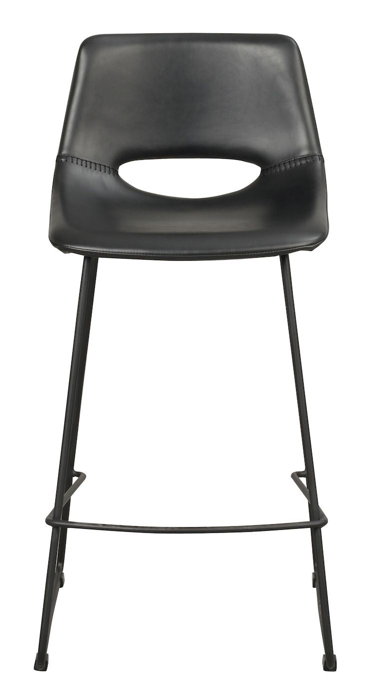 Manning Bar stool, black PU