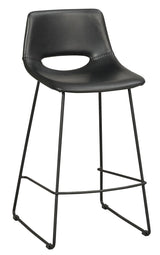 Manning Bar stool, black PU