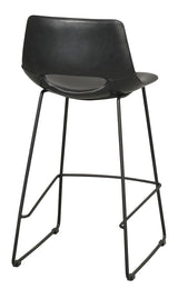 Manning Bar stool, black PU