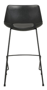 Manning Bar stool, black PU