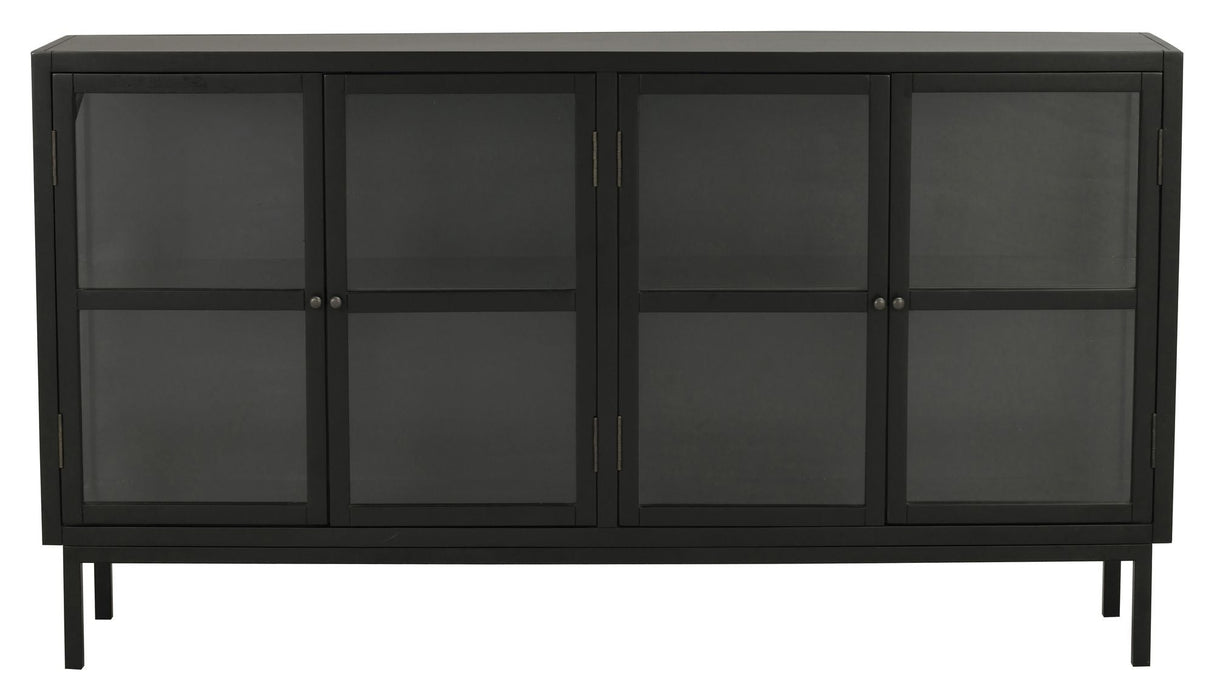 Marshalle Sideboard, black painted wood, B:160