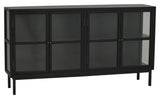 Marshalle Sideboard, black painted wood, B:160