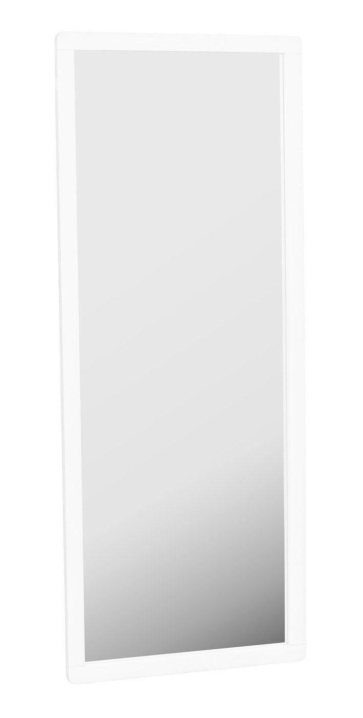 Methro Mirror 150x60, White lacquered birch wood