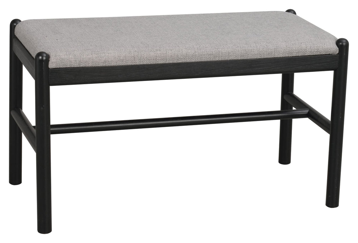 Milford Bench Oak, Black