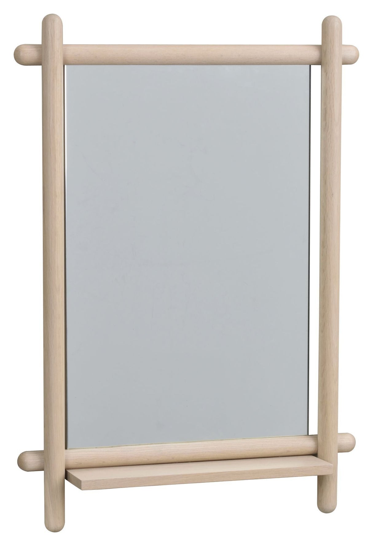 Milford Mirror White-Washed Oak