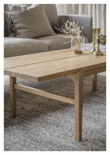 Ness Coffee Table L160 - Lacquered solid oak